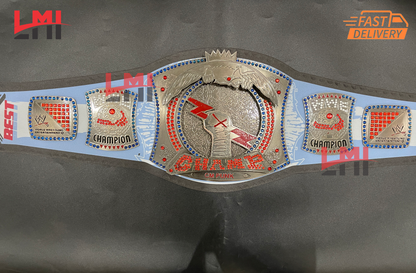 CM Punk 434-Day Record Spinner Signature Series Championship Belt Replica Wrestling 4mm Brass LMI Championship Belts
