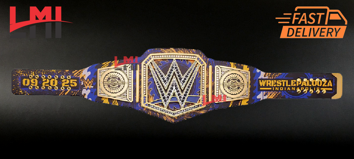 Wrestle Palooza 2025 Universal WWE Championship Belt Wrestling Title 6MM Diecast 