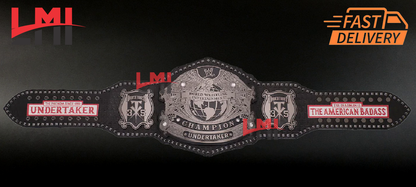 The Undertaker 35 Years American Badass Signature Series Championship Belt Wrestling Title Belt - LMI Championship Belts