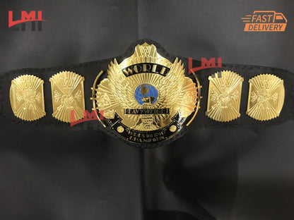WWE Winged Eagle Championship Belt Wrestling Replica Belt 2mm