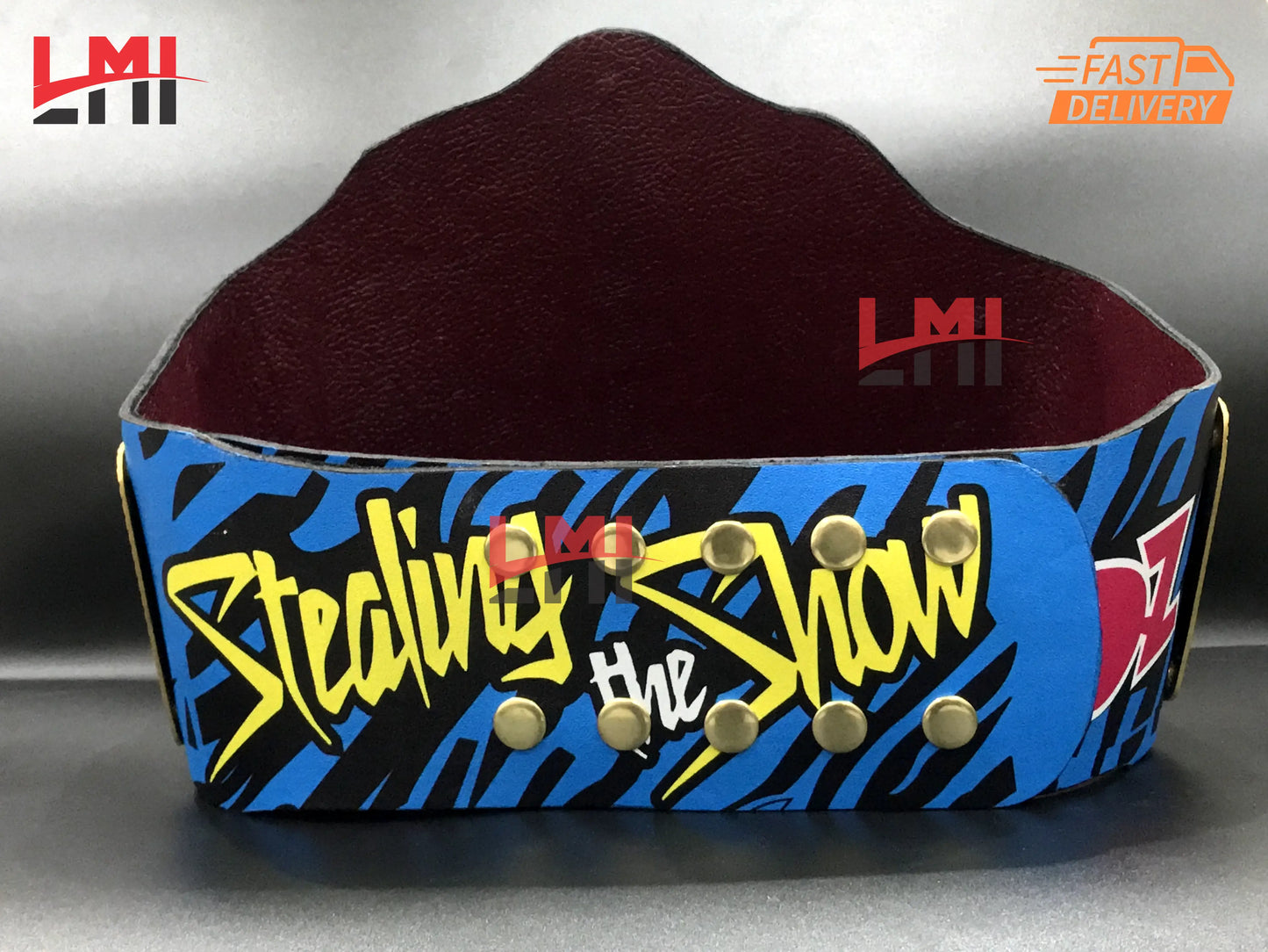 Custom Dolph Ziggler Big Gold World Heavyweight Championship Belt 2MM Brass