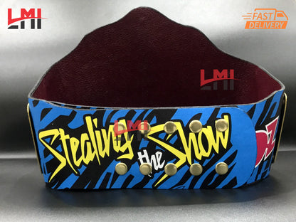 Custom Dolph Ziggler Big Gold World Heavyweight Championship Belt 2MM Brass