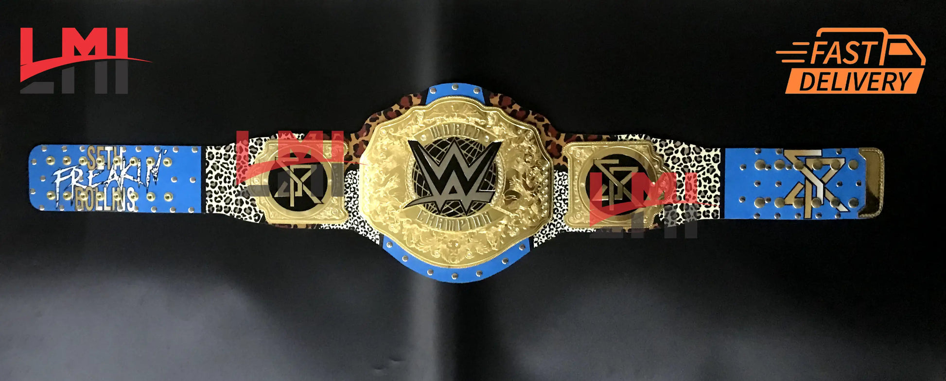 Seth Rollins Custom World Heavyweight Championship Belt 2mm Brass