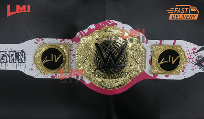 Custom Liv Morgan Women's World Heavyweight Championship Belt