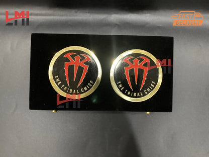 WWE Roman Reigns Tribal Chief Signature Black Side Plates 4mm