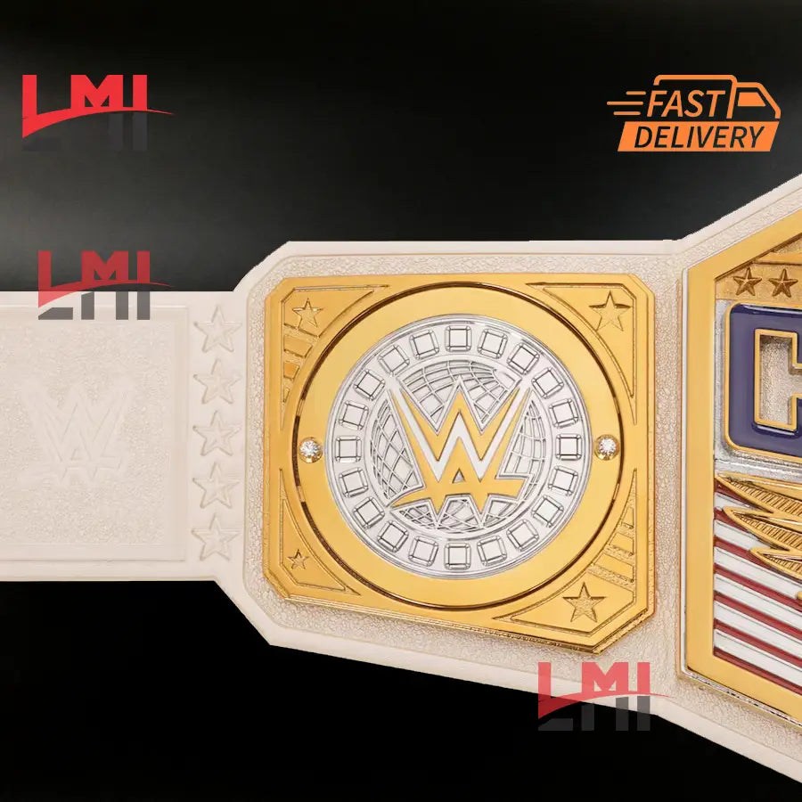 WWE Women's United States Championship Belt Wrestling 2mm Brass