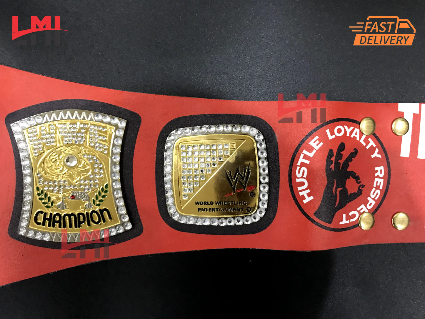 WWE John Cena Spinner World Heavyweight Championship Belt 2mm Brass