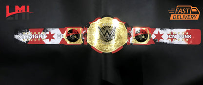 Custom CM Punk World Heavyweight Replica Championship Belt 2mm Brass