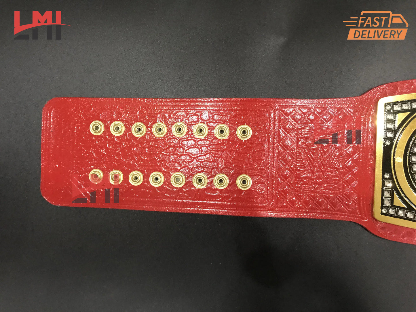 WWE Red Universal World Heavyweight Replica Championship Belt