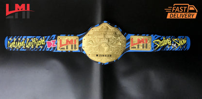 Custom Dolph Ziggler Big Gold World Heavyweight Championship Belt 2MM Brass
