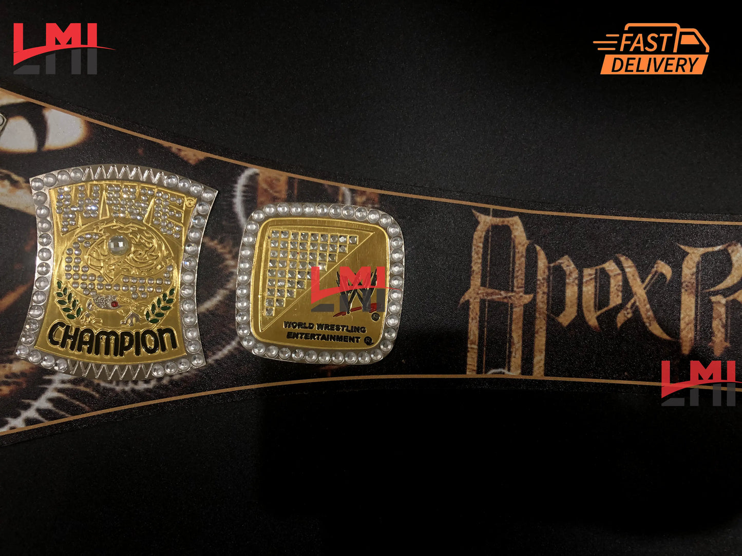 Randy Orton Spinner World Heavyweight Championship Belt LMI Championship Belts