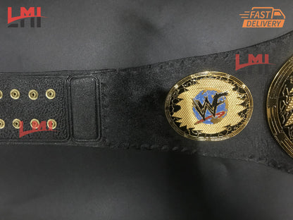 WWF Women's Oval Intercontinental Championship Belt 6MM Brass LMI Championship Belts