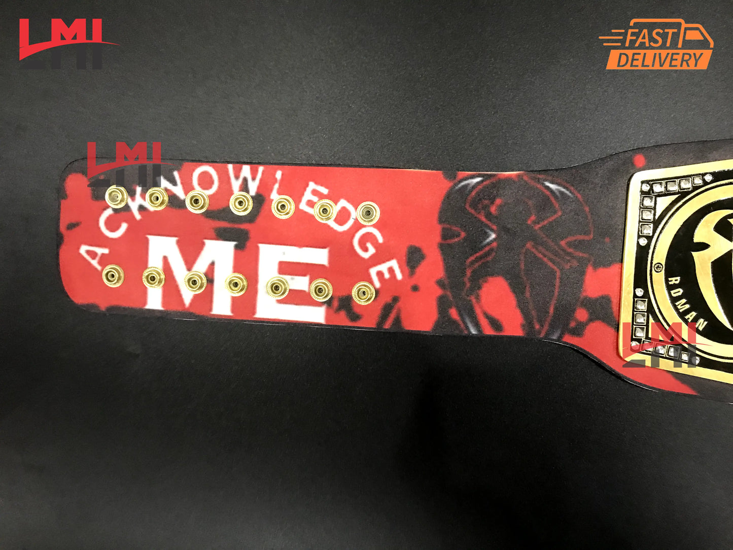 Custom Roman Reigns Universal Replica Championship Belt 2mm Brass