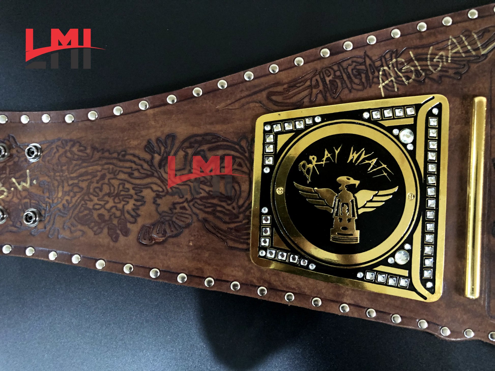 Custom Tribute to Bray Wyatt Universal Replica Championship Belt 2mm Brass 