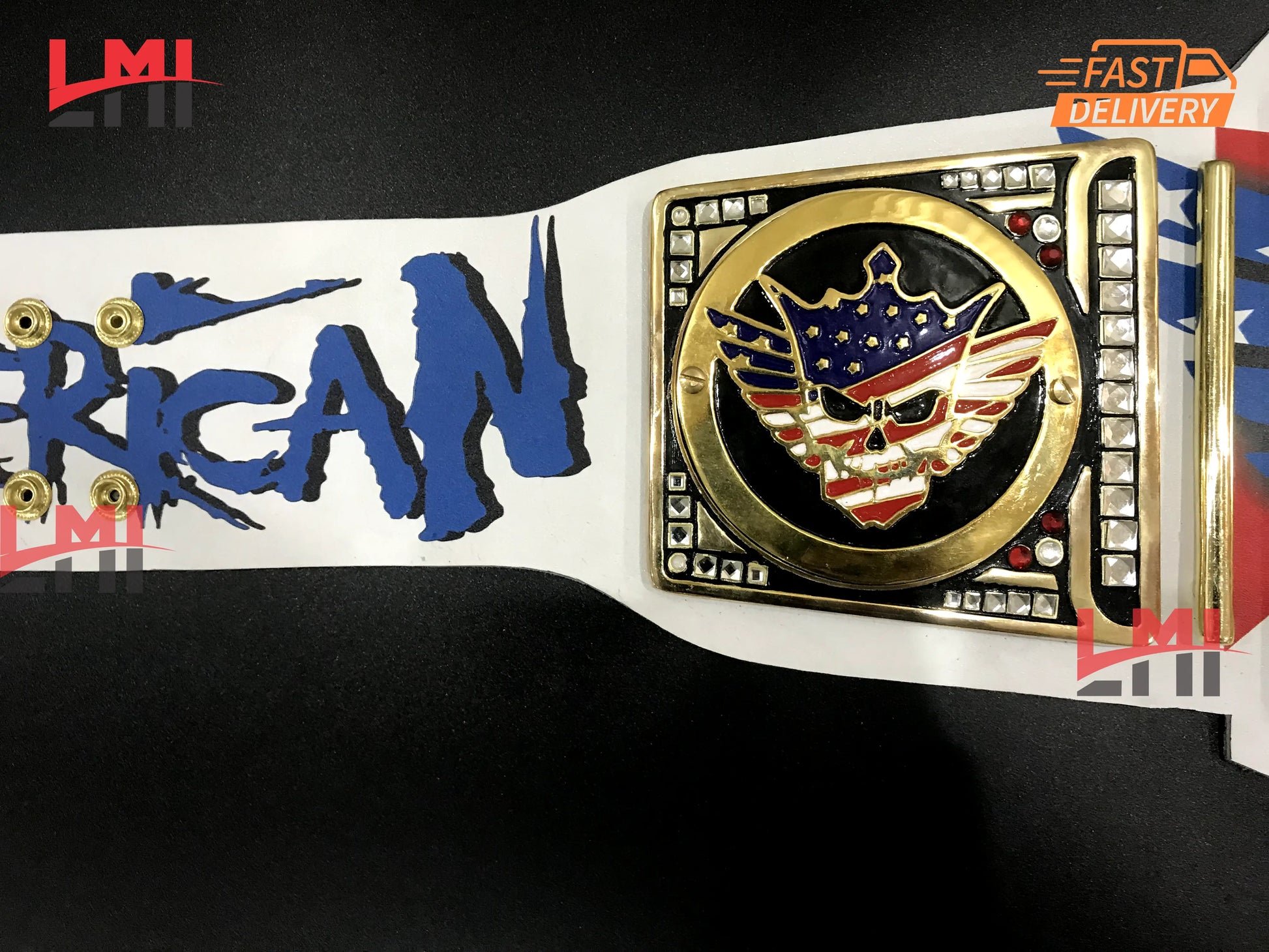 Custom Cody Rhodes Championship Wrestling Belt 4mm Diecast 