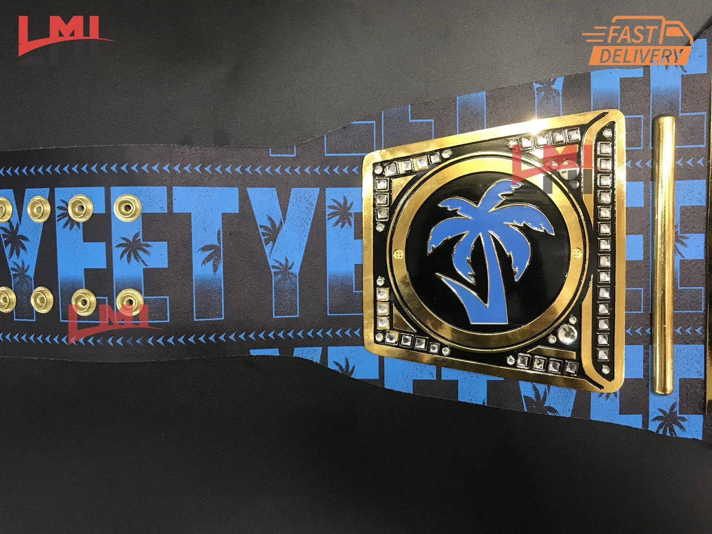 Custom Yeet Jey Uso Championship Belt Wrestling Belt 2mm Brass LMI Championship Belts
