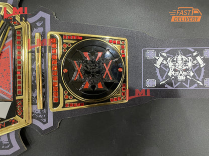 Triple H 30 Years The Authority Universal Championship Belt Wrestling Belt 6mm Diecast - LMI Championship Belts