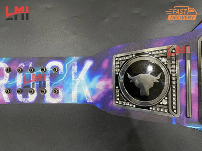 Custom The Rock Final Boss Universal Championship Belt Wrestling 2mm Brass