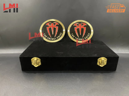 WWE Roman Reigns Tribal Chief Signature Black Side Plates 4mm