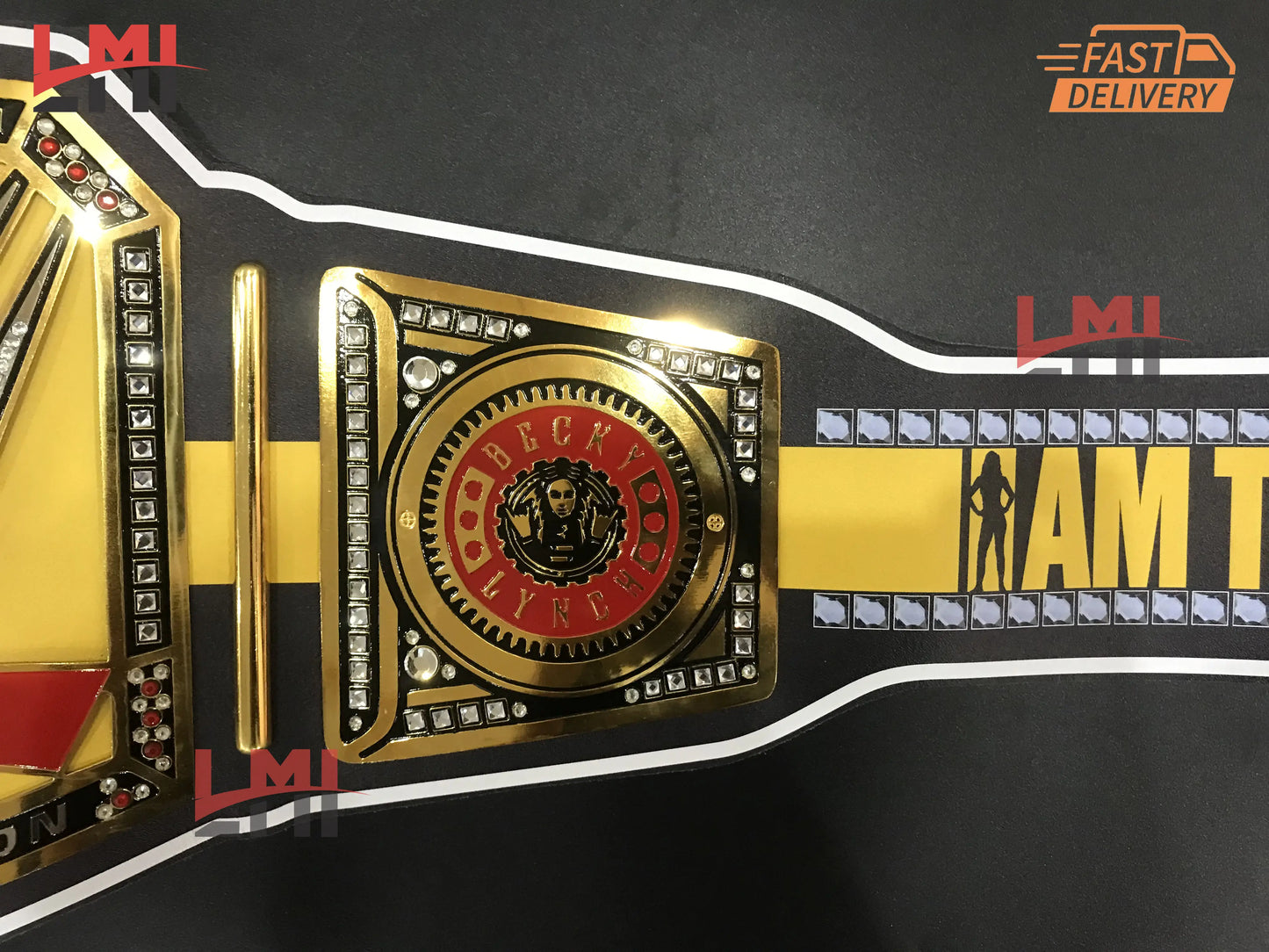 Becky Lynch The Man Custom Universal Replica Championship Belt 2mm Brass