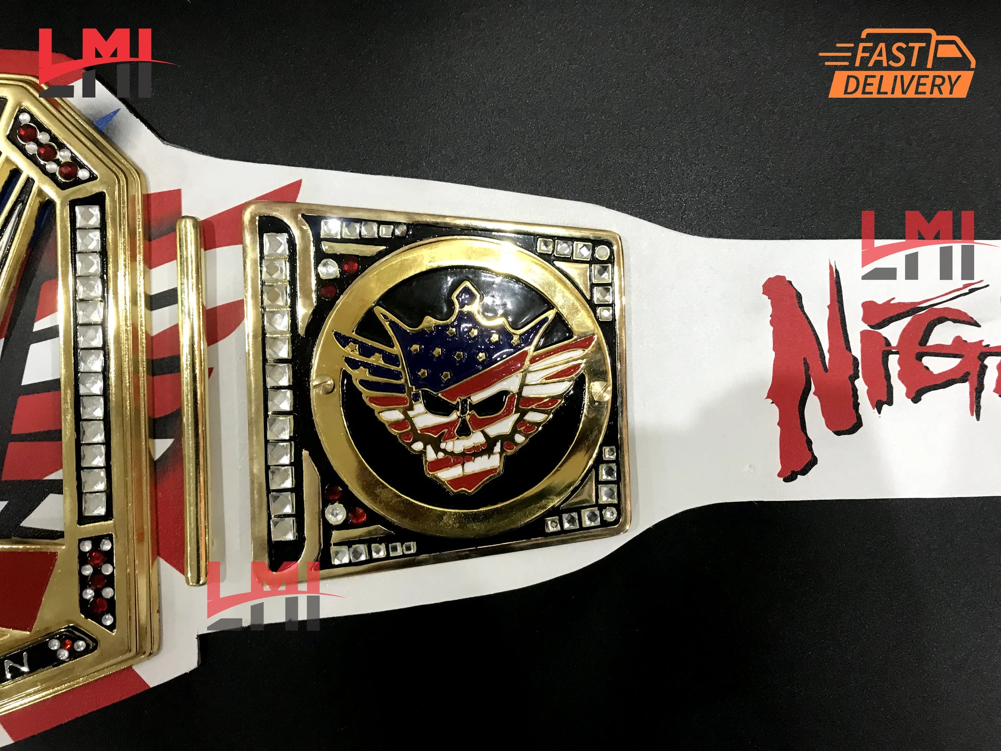 Custom Cody Rhodes Championship Wrestling Belt 4mm Diecast 