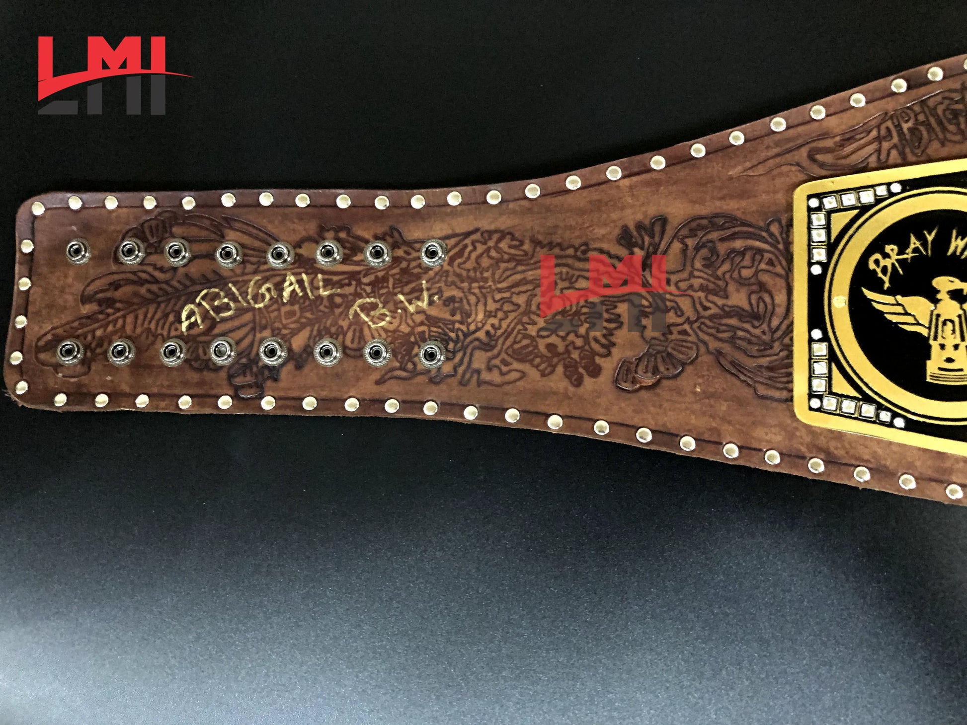 Custom Tribute to Bray Wyatt Universal Replica Championship Belt 2mm Brass 