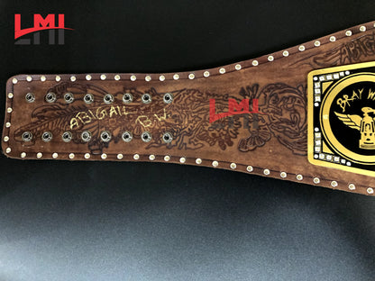 Custom Tribute to Bray Wyatt Universal Replica Championship Belt 2mm Brass 