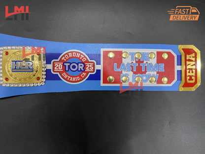 John Cena Farewell Tour 2025 Toronto Spinner Championship Belt Wrestling Brass