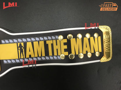 Becky Lynch The Man Custom Universal Replica Championship Belt 2mm Brass