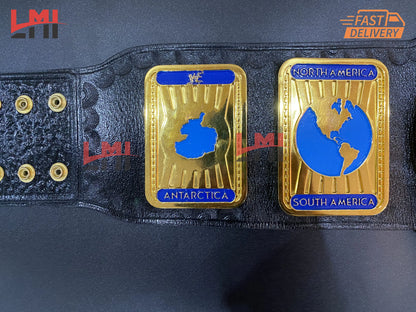 WWF CNC Oval Intercontinental Championship Belt Wrestling Title Belt 6MM