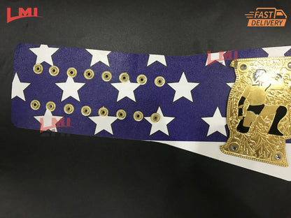 AEW MJF American Championship Belt Wrestling Title Belt 2mm Brass