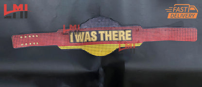 Bash in Berlin World Heavyweight Championship Belt Replica Title Wrestling Belt 6mm