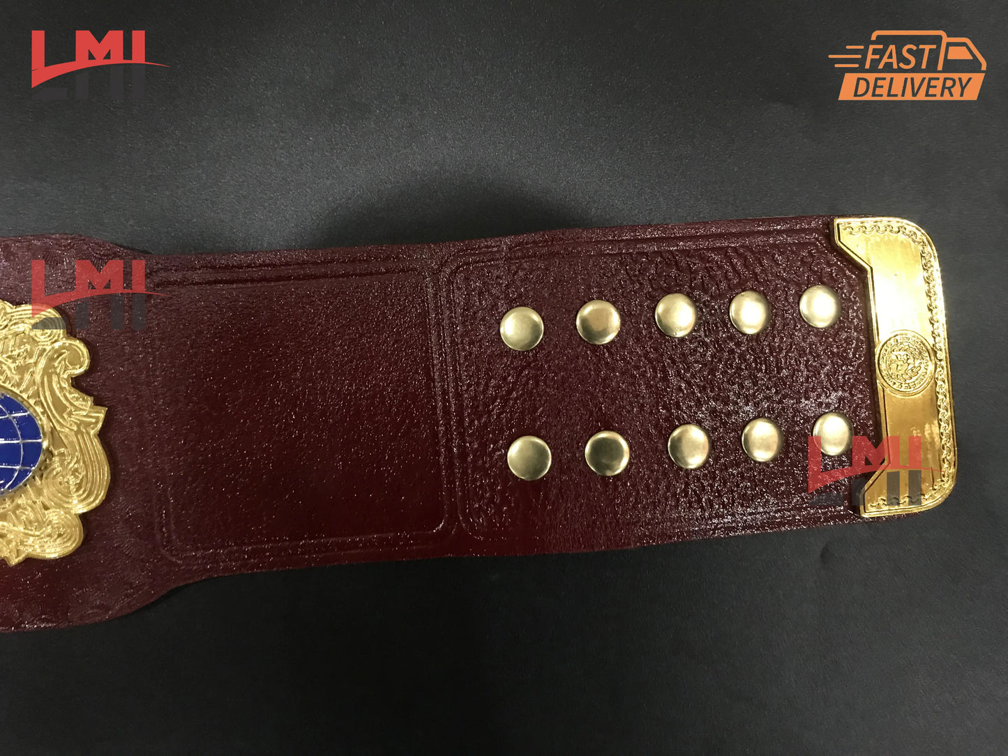 IWGP Version US World Heavyweight Championship Belt Wrestling 2mm Brass