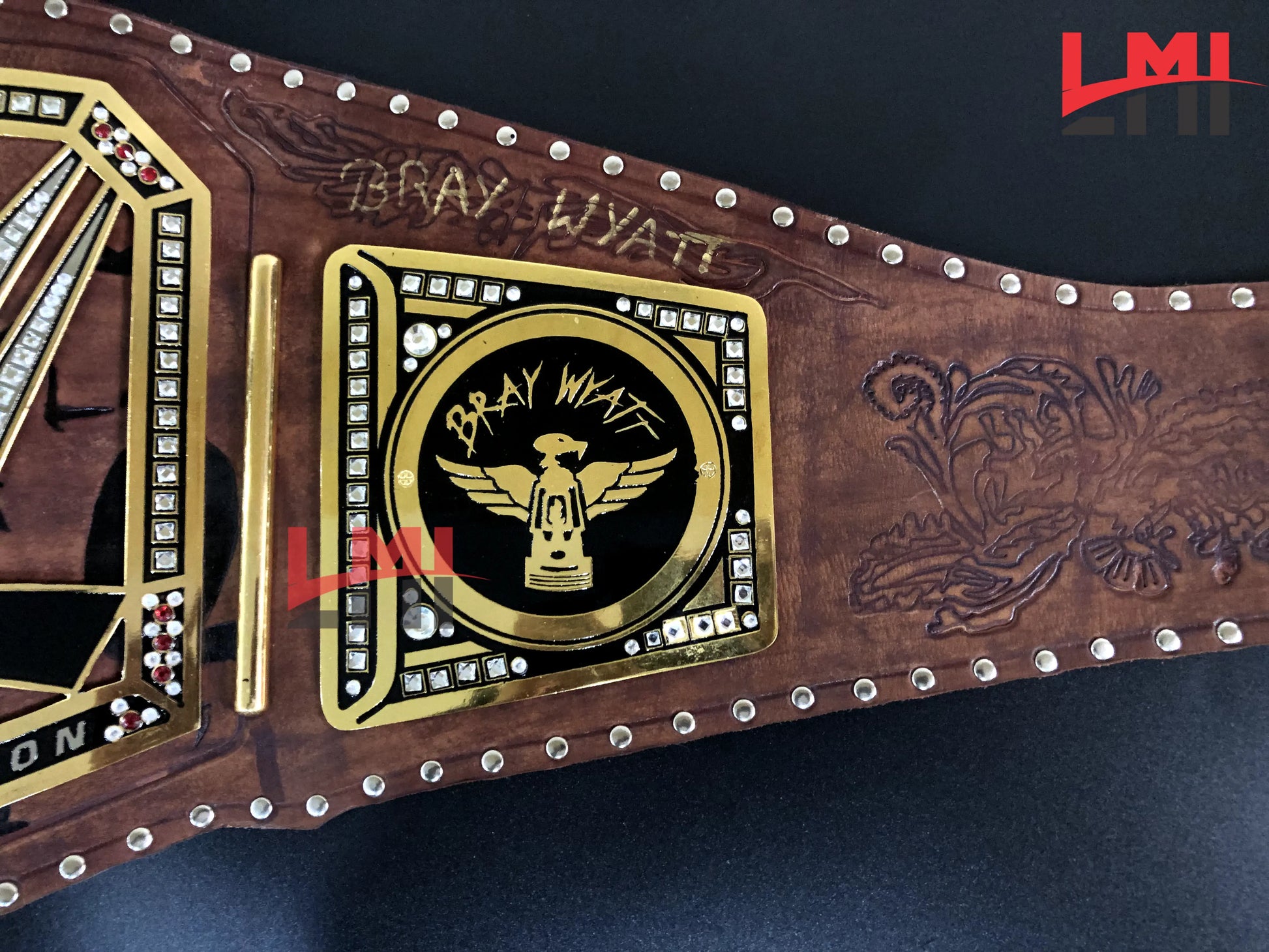 Custom Tribute to Bray Wyatt Universal Replica Championship Belt 2mm Brass 