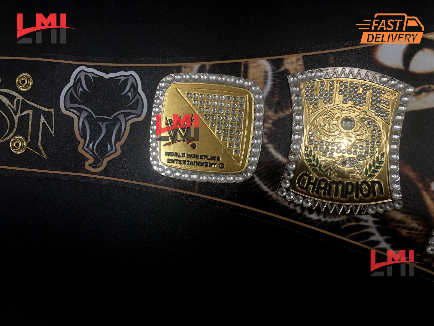 Randy Orton Spinner World Heavyweight Championship Belt LMI Championship Belts