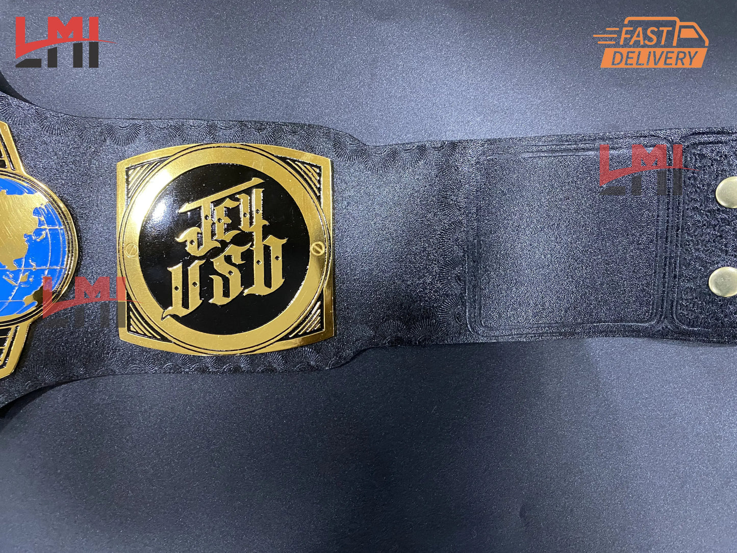Jey Uso Yeet Intercontinental Championship Belt Wrestling Belt 4mm Brass