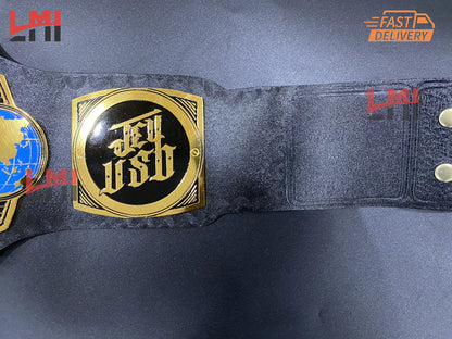 Jey Uso Yeet Intercontinental Championship Belt Wrestling Belt 4mm Brass