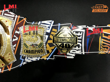 Wrestlemania 40 Spinner World Heavyweight Championship Belt