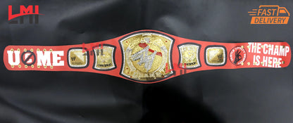 WWE John Cena Spinner World Heavyweight Championship Belt 2mm Brass