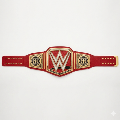 WWE Red Universal Seth Rollins Side Plates World Heavyweight Replica Championship Belt (Copy) LMI Championship Belts