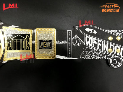 Custom Darby Allin AEW Championship Belt Wrestling 2MM Brass