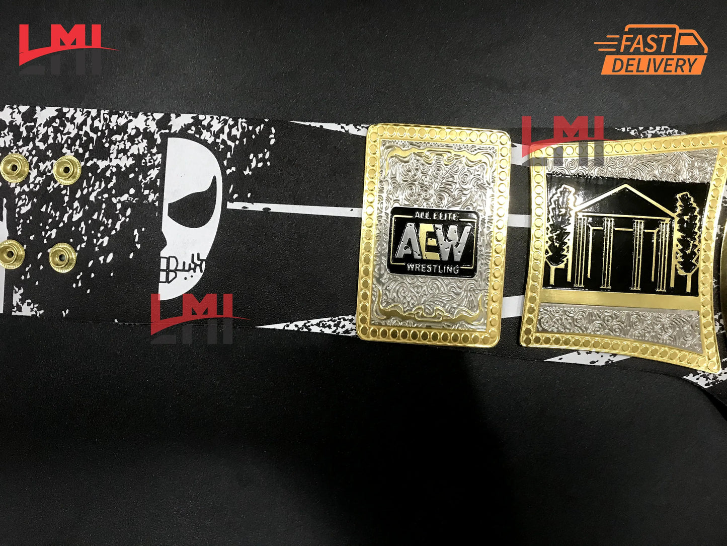 Custom Darby Allin AEW Championship Belt Wrestling 2MM Brass