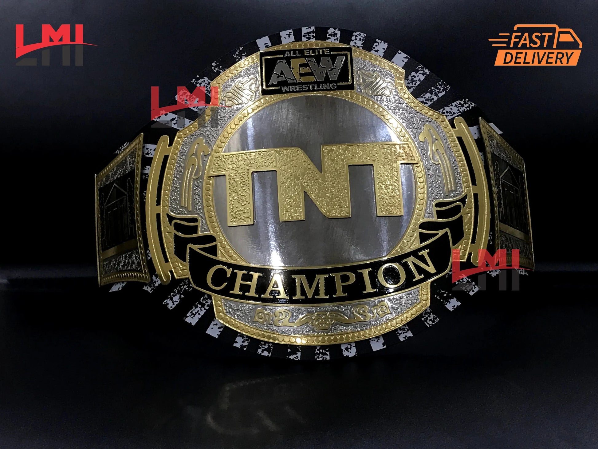 Custom Darby Allin AEW Championship Belt Wrestling 2MM Brass