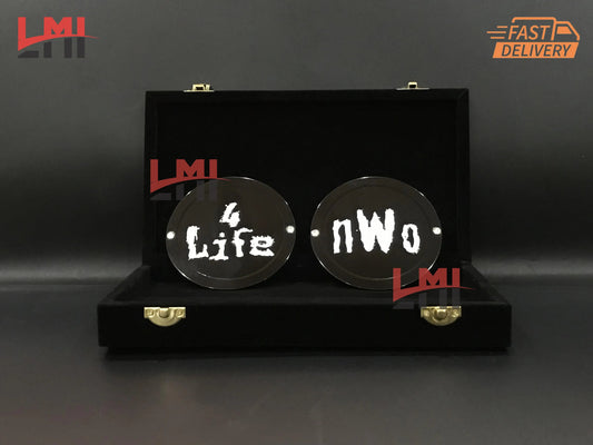 Custom NWO Signature Black Side Plates 4mm