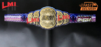 Kenny Omega Custom AEW World Heavyweight Championship Belt