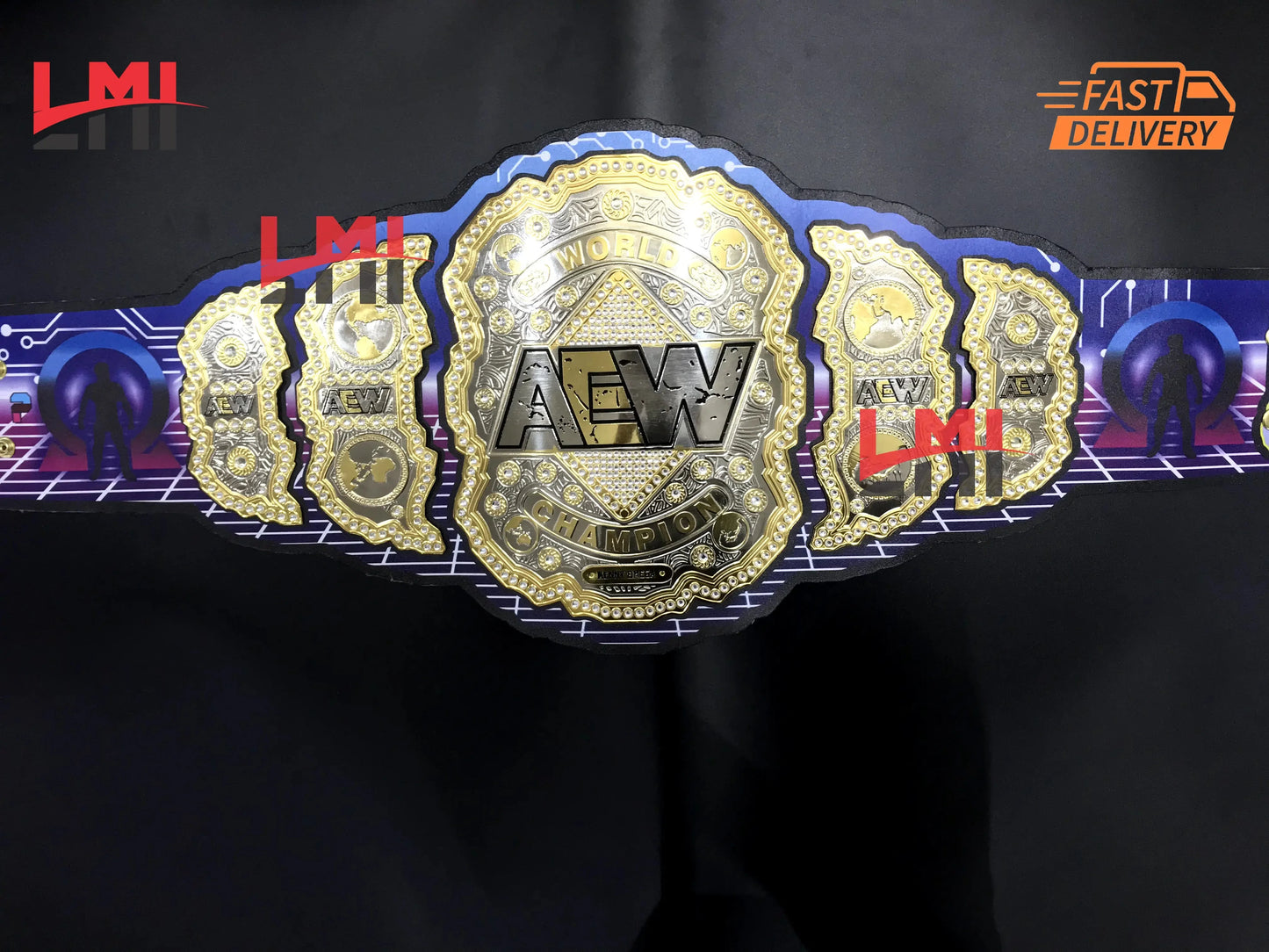 Kenny Omega Custom AEW World Heavyweight Championship Belt