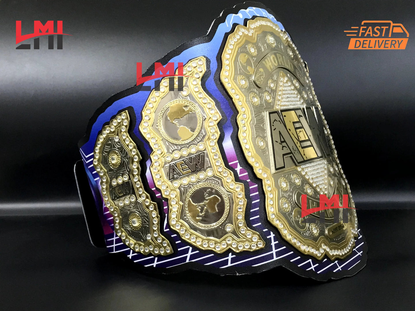 Kenny Omega Custom AEW World Heavyweight Championship Belt