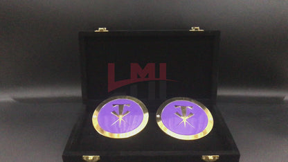 WWE The Undertaker Signature Black Side Plates 4mm